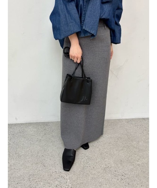 【美品】後ろベンツストレートニットスカート Mila Owen｜後ろベンツストレートニットスカート | Rakuten