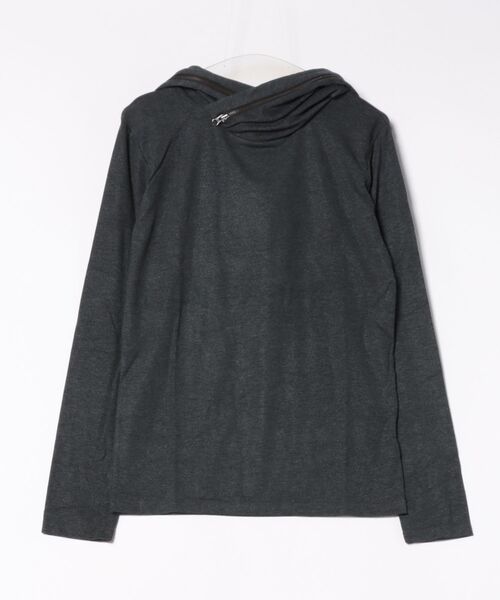 ARCHIVER（アーカイバ）の「【W】【it】【Growth by Grail】ZIPデザインプルパーカー（パーカー・メンズ・ホワイト/ブラック/グレー・MEDIUM/LARGE）」の3枚目の写真