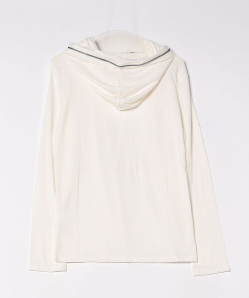 ARCHIVER（アーカイバ）の「【W】【it】【Growth by Grail】ZIPデザインプルパーカー（パーカー・メンズ・ホワイト/ブラック/グレー・MEDIUM/LARGE）」の4枚目の写真