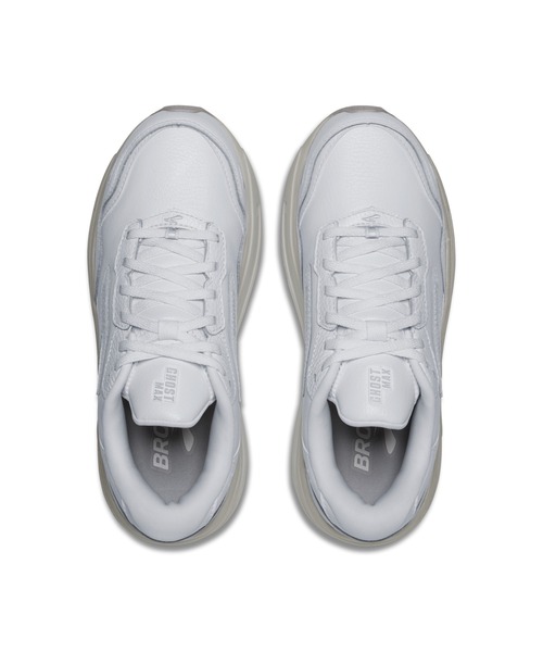 BROOKS（ブルックス）の「BROOKS/GHOST MAX L/ゴーストマックス/4433（スニーカー・メンズ・ホワイト/ブラック・28.0cm/27.0cm/26.0cm/27.5cm/26.5cm/25.5cm）」の4枚目の写真