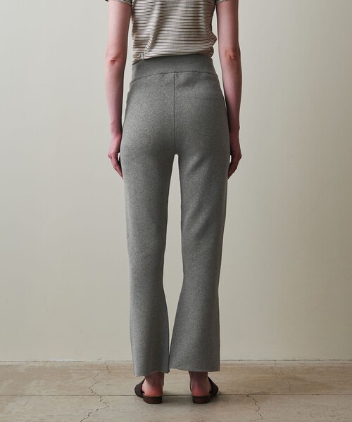 Steven Alan（スティーブンアラン）の「＜Steven Alan＞フレア ニットパンツ（その他パンツ・レディース・ネイビー/ダークグレー・FREE）」の10枚目の写真
