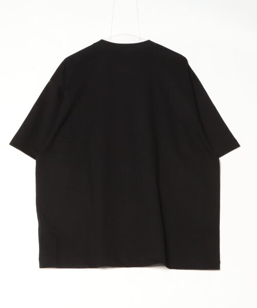 ATON(エイトン)の「ATON (エイトン)12/- AIR SPININNG | LOOSE FIT T-SHIRT(Tシャツ/カットソー・メンズ・ホワイト/ブラック・4/2/6)」の4枚目の写真