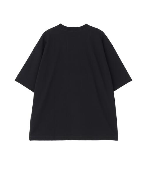 ATON(エイトン)の「ATON (エイトン)12/- AIR SPININNG | LOOSE FIT T-SHIRT(Tシャツ/カットソー・メンズ・ホワイト/ブラック・4/2/6)」の9枚目の写真