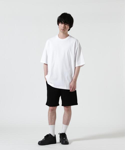 ATON(エイトン)の「ATON (エイトン)12/- AIR SPININNG | LOOSE FIT T-SHIRT(Tシャツ/カットソー・メンズ・ホワイト/ブラック・4/2/6)」の13枚目の写真