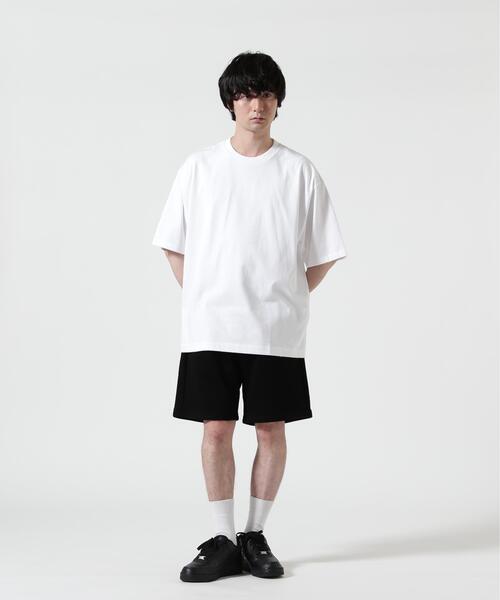ATON(エイトン)の「ATON (エイトン)12/- AIR SPININNG | LOOSE FIT T-SHIRT(Tシャツ/カットソー・メンズ・ホワイト/ブラック・4/2/6)」の14枚目の写真