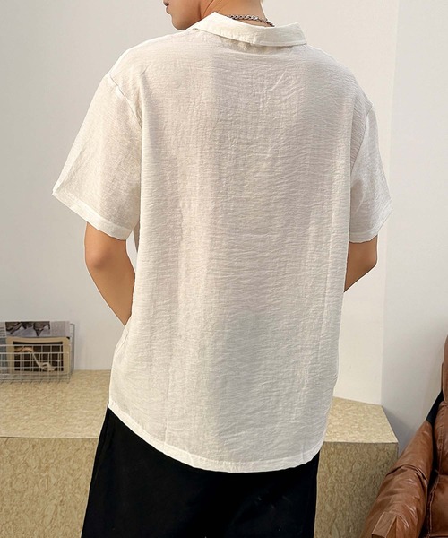aimoha（アイモハ）の「【aimoha neo】Urban Polo Shirt (SS)（ポロシャツ・メンズ・ブラック/チョコ/ホワイト・XXX-LARGE/XX-LARGE/X-LARGE/LARGE）」の7枚目の写真