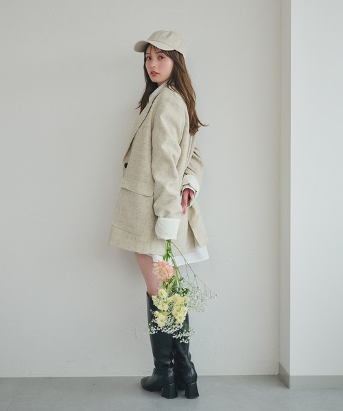 spring tweed tailored jaket / スプリングツイードテーラード