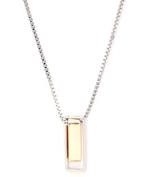 SAKAZEN（サカゼン）の「WOODENDOLL スクエアツイン ネックレス WD24204（ネックレス）」