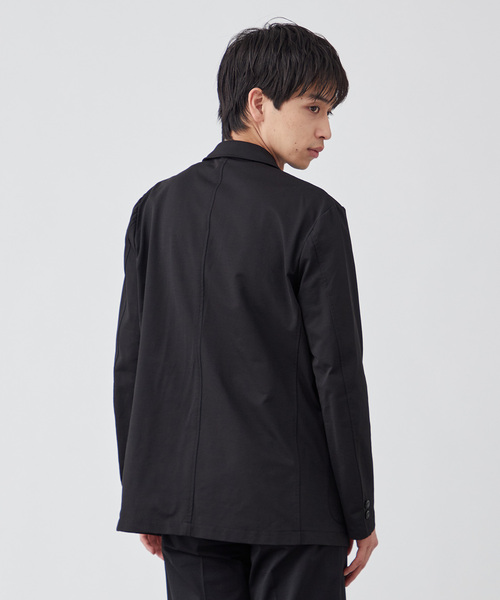 B.C STOCK（ベーセーストック）の「ハイブリッドジャージー テーラードジャケット（テーラードジャケット・メンズ・グレー/ブラック/ネイビー・LARGE/MEDIUM/X-LARGE）」の7枚目の写真