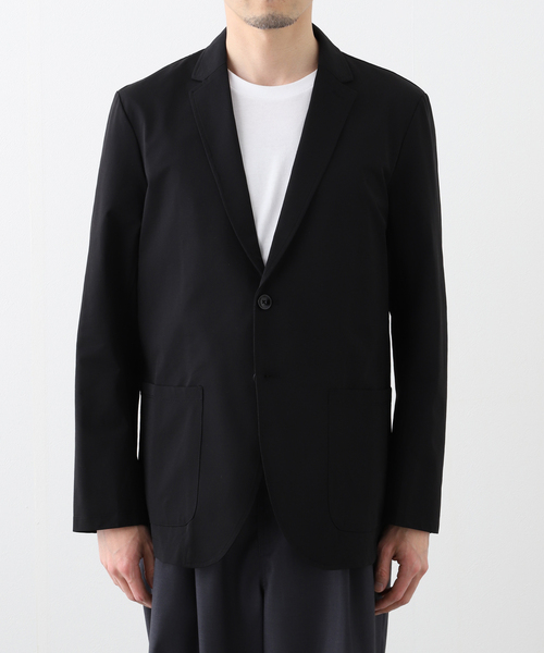 B.C STOCK（ベーセーストック）の「ハイブリッドジャージー テーラードジャケット（テーラードジャケット・メンズ・グレー/ブラック/ネイビー・LARGE/MEDIUM/X-LARGE）」の11枚目の写真