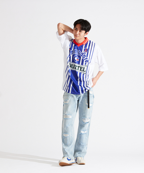PARIS SAINT-GERMAIN（パリサンジェルマン）の「Paris St Germain 1993 Away shirt PSG93AP Y（Tシャツ/カットソー・メンズ・その他・XX-LARGE/X-LARGE/LARGE/MEDIUM）」の3枚目の写真