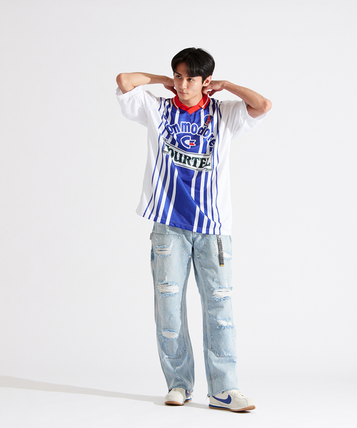 PARIS SAINT-GERMAIN（パリサンジェルマン）の「Paris St Germain 1993 Away shirt PSG93AP Y（Tシャツ/カットソー・メンズ・その他・XX-LARGE/X-LARGE/LARGE/MEDIUM）」の4枚目の写真