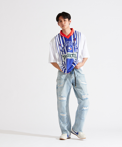 PARIS SAINT-GERMAIN（パリサンジェルマン）の「Paris St Germain 1993 Away shirt PSG93AP Y（Tシャツ/カットソー・メンズ・その他・XX-LARGE/X-LARGE/LARGE/MEDIUM）」の5枚目の写真