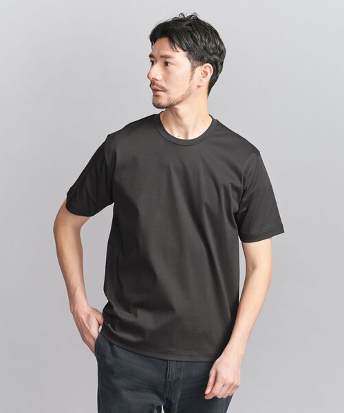 BEAUTY&YOUTH UNITED ARROWS(ビューティーアンドユースユナイテッドアローズ)の「【WEB限定 WARDROBE SMART】NORITAKE スマートフィット Tシャツ(Tシャツ/カットソー・メンズ・ホワイト/ダークグレー/ネイビー/ブラック/ライトグレー・S/M/L/XL)」の12枚目の写真