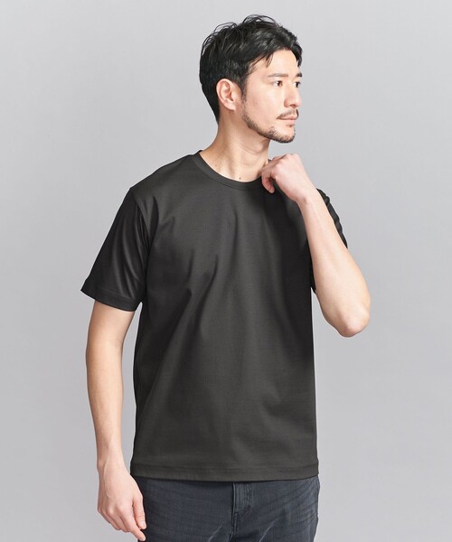 BEAUTY&YOUTH UNITED ARROWS(ビューティーアンドユースユナイテッドアローズ)の「【WEB限定 WARDROBE SMART】NORITAKE スマートフィット Tシャツ(Tシャツ/カットソー・メンズ・ホワイト/ダークグレー/ネイビー/ブラック/ライトグレー・S/M/L/XL)」の13枚目の写真
