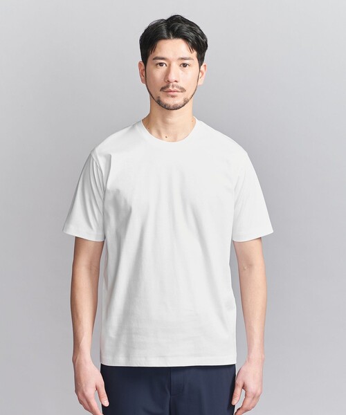 BEAUTY&YOUTH UNITED ARROWS(ビューティーアンドユースユナイテッドアローズ)の「【WEB限定 WARDROBE SMART】NORITAKE スマートフィット Tシャツ(Tシャツ/カットソー・メンズ・ホワイト/ダークグレー/ネイビー/ブラック/ライトグレー・S/M/L/XL)」の19枚目の写真