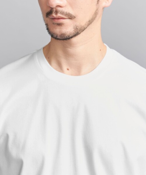 BEAUTY&YOUTH UNITED ARROWS(ビューティーアンドユースユナイテッドアローズ)の「【WEB限定 WARDROBE SMART】NORITAKE スマートフィット Tシャツ(Tシャツ/カットソー・メンズ・ホワイト/ダークグレー/ネイビー/ブラック/ライトグレー・S/M/L/XL)」の22枚目の写真