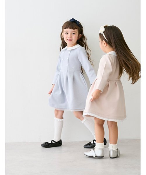 petit main（プティマイン）の「【POLO BCS】ポンチワンピース（ワンピース・キッズ・ライトピンク/グレー・80ｃｍ/90cm/110cm/100cm/120cm/130cm）」の18枚目の写真
