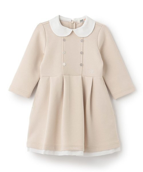 petit main（プティマイン）の「【POLO BCS】ポンチワンピース（ワンピース・キッズ・ライトピンク/グレー・80ｃｍ/90cm/110cm/100cm/120cm/130cm）」の6枚目の写真