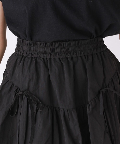 repipi armario（レピピ アルマリオ）の「リボンバルーンスカート（スカート・キッズ・ブラック/ホワイト・SMALL/MEDIUM/LARGE）」の17枚目の写真