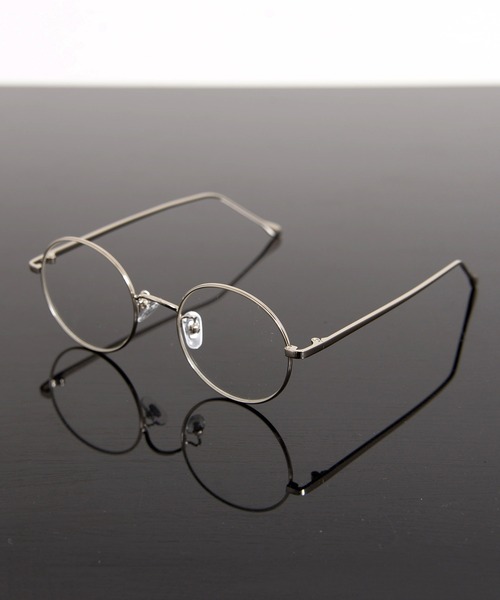 ブラウン ラウンド型メガネ クリアレンズ サングラス ラウンドボストンだて眼鏡 ブラウン フレーム クリアレンズ