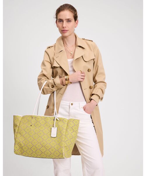 kate spade new york（ケイトスペード ニューヨーク）の「スペード フラワー ジャカード ラージ エブリシング トート（トートバッグ・レディース・イエロー・ONESIZE）」の7枚目の写真