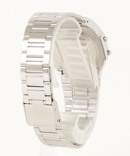 CASIO(カシオ)の「【RS】【CASIO】 BASIC DIGITAL SV(デジタル腕時計・メンズ・シルバー・FREE)」の4枚目の写真