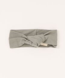 Quincy Mae（クインシーメイ）の「【RS】【Quincy Mae】KNOTTED HEADBAND || BASIL（その他ベビー用品）」