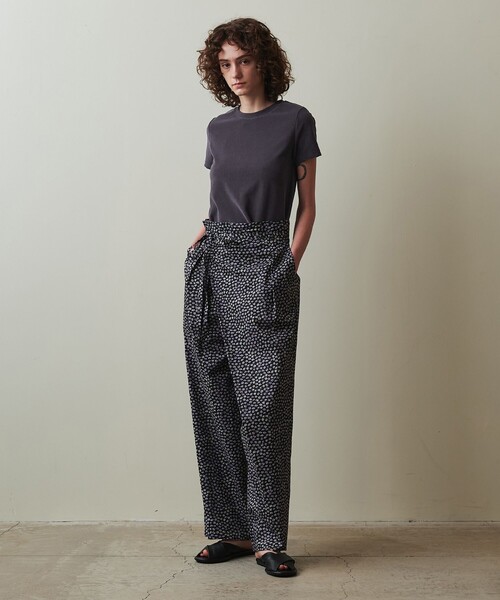 Steven Alan(スティーブンアラン)の「<Steven Alan>パイル ショートスリーブ Tシャツ(Tシャツ/カットソー・レディース・ネイビー/ダークグレー/ホワイト・FREE)」の4枚目の写真