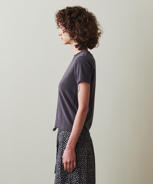 Steven Alan(スティーブンアラン)の「<Steven Alan>パイル ショートスリーブ Tシャツ(Tシャツ/カットソー・レディース・ネイビー/ダークグレー/ホワイト・FREE)」の8枚目の写真