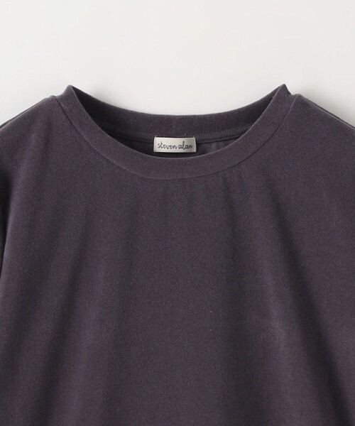 Steven Alan(スティーブンアラン)の「<Steven Alan>パイル ショートスリーブ Tシャツ(Tシャツ/カットソー・レディース・ネイビー/ダークグレー/ホワイト・FREE)」の12枚目の写真