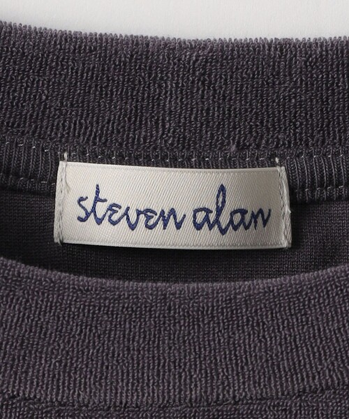 Steven Alan(スティーブンアラン)の「<Steven Alan>パイル ショートスリーブ Tシャツ(Tシャツ/カットソー・レディース・ネイビー/ダークグレー/ホワイト・FREE)」の16枚目の写真