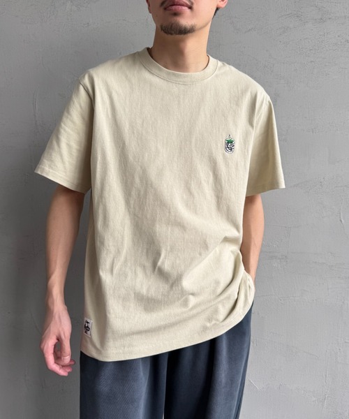 CHUMS（チャムス）の「【WEB限定】[CHUMS/チャムス] BOOBY SUSHI FRIENDS バックプリント ショートスリーブTシャツ（Tシャツ/カットソー・レディース・ホワイト/ピンク/ブラック/グレイッシュベージュ・M/L/XL）」の18枚目の写真