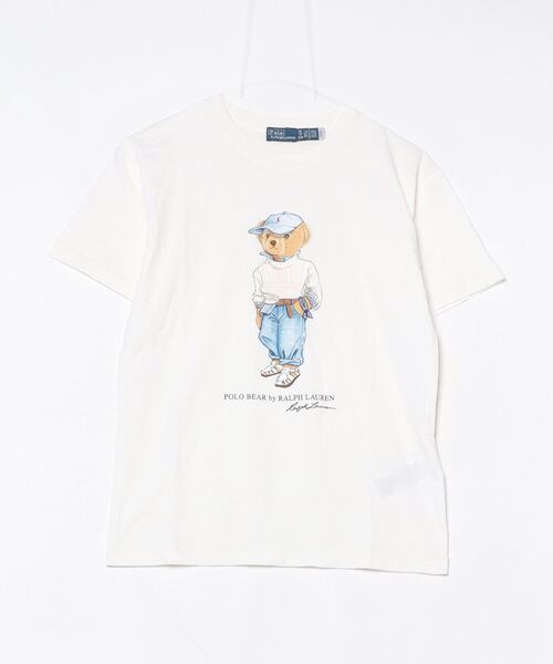 POLO RALPH LAUREN（ポロ ラルフ ローレン）の「Polo ベア コットン ジャージー Tシャツ（Tシャツ/カットソー・レディース・ホワイト・XS/S/M/XL/L）」の6枚目の写真
