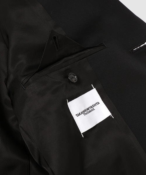 TAKAHIROMIYASHITATheSoloIst.（タカヒロミヤシタザソロイスト）の「3b brit jacket.(gold buttons)（テーラードジャケット・メンズ・ブラック/レッド・46）」の14枚目の写真