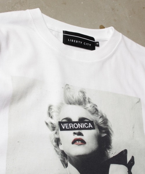 LIBERTY CITY（リバティシティ）の「【LIBERTY CITY/リバティーシティ】 [I AM TOUGH] Tシャツ（Tシャツ/カットソー・メンズ・ホワイト/ブラック・2/3/4）」の4枚目の写真