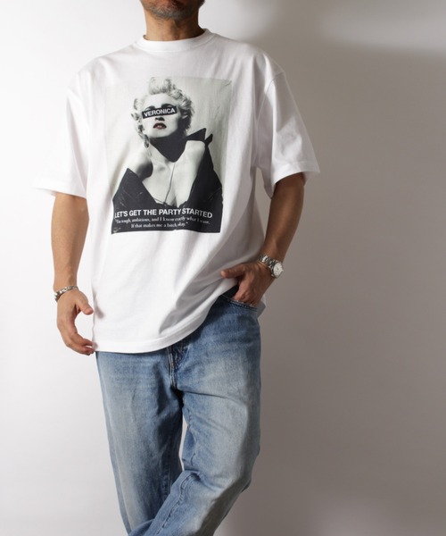 LIBERTY CITY（リバティシティ）の「【LIBERTY CITY/リバティーシティ】 [I AM TOUGH] Tシャツ（Tシャツ/カットソー・メンズ・ホワイト/ブラック・2/3/4）」の19枚目の写真