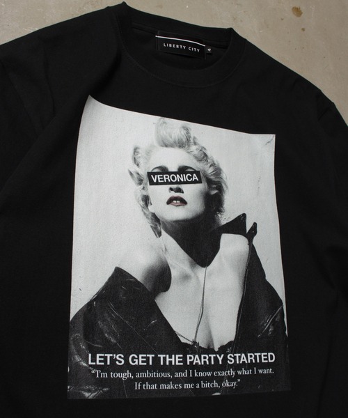 LIBERTY CITY（リバティシティ）の「【LIBERTY CITY/リバティーシティ】 [I AM TOUGH] Tシャツ（Tシャツ/カットソー・メンズ・ホワイト/ブラック・2/3/4）」の16枚目の写真