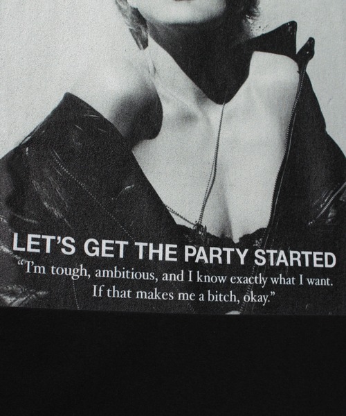 LIBERTY CITY（リバティシティ）の「【LIBERTY CITY/リバティーシティ】 [I AM TOUGH] Tシャツ（Tシャツ/カットソー・メンズ・ホワイト/ブラック・2/3/4）」の13枚目の写真