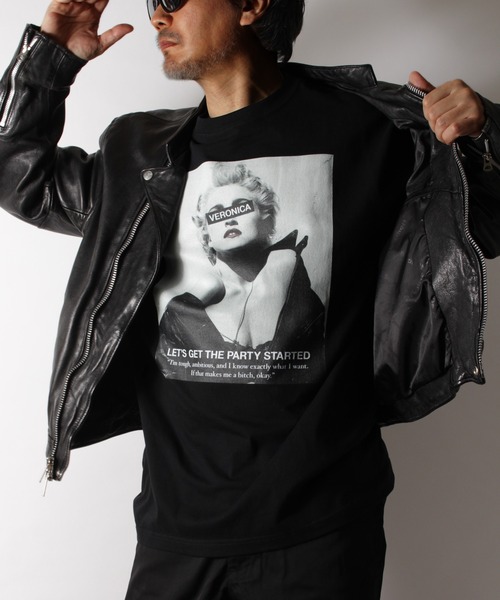 LIBERTY CITY（リバティシティ）の「【LIBERTY CITY/リバティーシティ】 [I AM TOUGH] Tシャツ（Tシャツ/カットソー・メンズ・ホワイト/ブラック・2/3/4）」の9枚目の写真