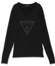 MIRIAM Triangle Logo Vn Ls Sweater セーター レディース