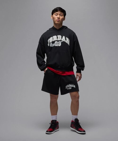 JORDAN BRAND（ジョーダンブランド）の「ジョーダン MVP メンズ フレンチテリー ショートパンツ/Jordan MVP Men's French Terry Shorts IB7272-010 Black（その他パンツ・メンズ・ブラック・S/M/L/XL/2XL）」の6枚目の写真
