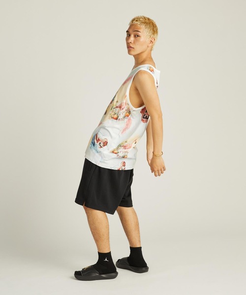 ナイキ 上下セット Tシャツ ショートパンツ フレンチテリー 新品 XL NIKE（ナイキ）の「《セットアップ対応商品》ナイキ スポーツ