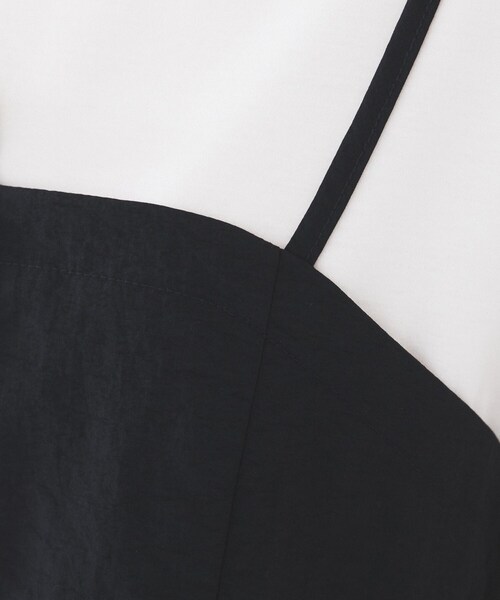 UNTITLED（アンタイトル）の「【洗える/Tシャツ】ビスチェドッキングプルオーバー（Tシャツ/カットソー・レディース・ベージュ系4/ブラック/ブラック系4・00/02/44/04）」の5枚目の写真