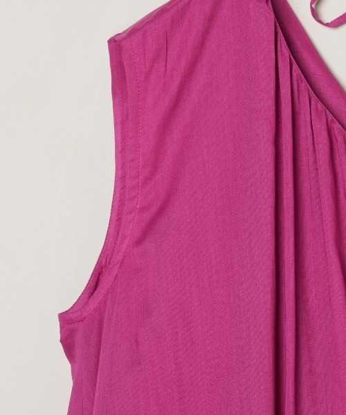 three dots（スリードッツ）の「シアー ローンドレス（ワンピース・レディース・ブラック/ピンク系その他/ベージュ系その他/ブルー系その他/ネイビー・SMALL/MEDIUM）」の10枚目の写真