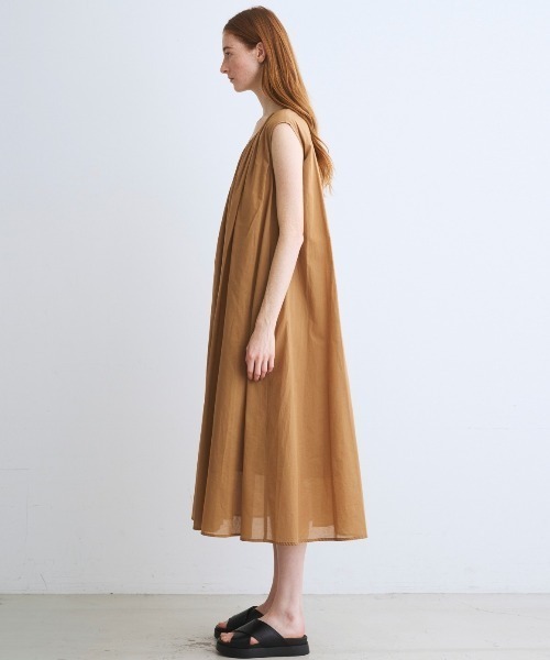 three dots（スリードッツ）の「シアー ローンドレス（ワンピース・レディース・ブラック/ピンク系その他/ベージュ系その他/ブルー系その他/ネイビー・SMALL/MEDIUM）」の17枚目の写真