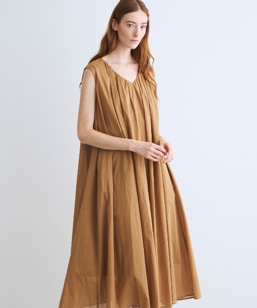 three dots（スリードッツ）の「シアー ローンドレス（ワンピース・レディース・ブラック/ピンク系その他/ベージュ系その他/ブルー系その他/ネイビー・SMALL/MEDIUM）」の13枚目の写真