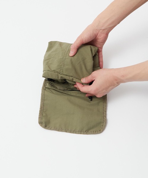 B.C STOCK(ベーセーストック)の「【fellowww / フェロー】別注 パッカブルショルダーバッグ(ショルダーバッグ・メンズ・ブラック/カーキ/レッド・FREE)」の10枚目の写真