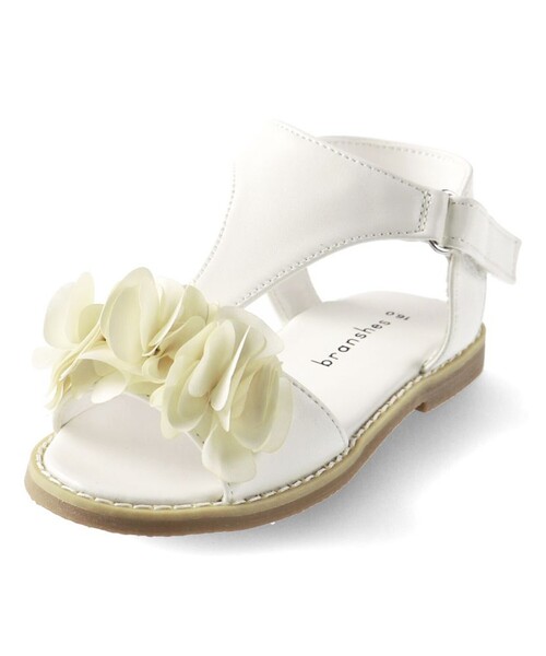 BRANSHES(ブランシェス)の「フラワーブーケサンダル(サンダル・キッズ・アイボリー/ピンク/ライトグリーン・16.0cm/20.0cm/18.0cm/17.0cm/19.0cm/21.0cm)」の9枚目の写真