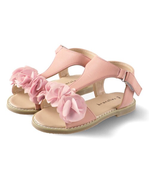 BRANSHES(ブランシェス)の「フラワーブーケサンダル(サンダル・キッズ・アイボリー/ピンク/ライトグリーン・16.0cm/20.0cm/18.0cm/17.0cm/19.0cm/21.0cm)」の14枚目の写真